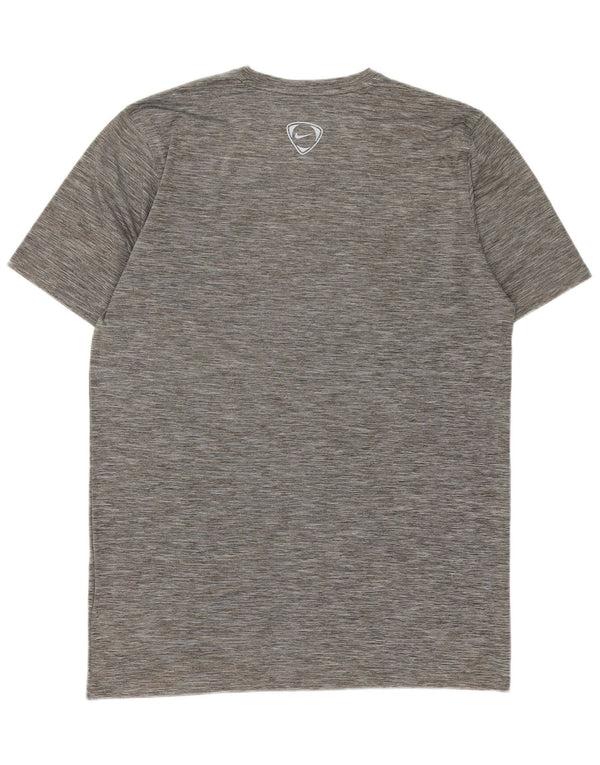 Tricou pentru bărbați Nike Dri Fit Top 3XL, gri poliester cu pături