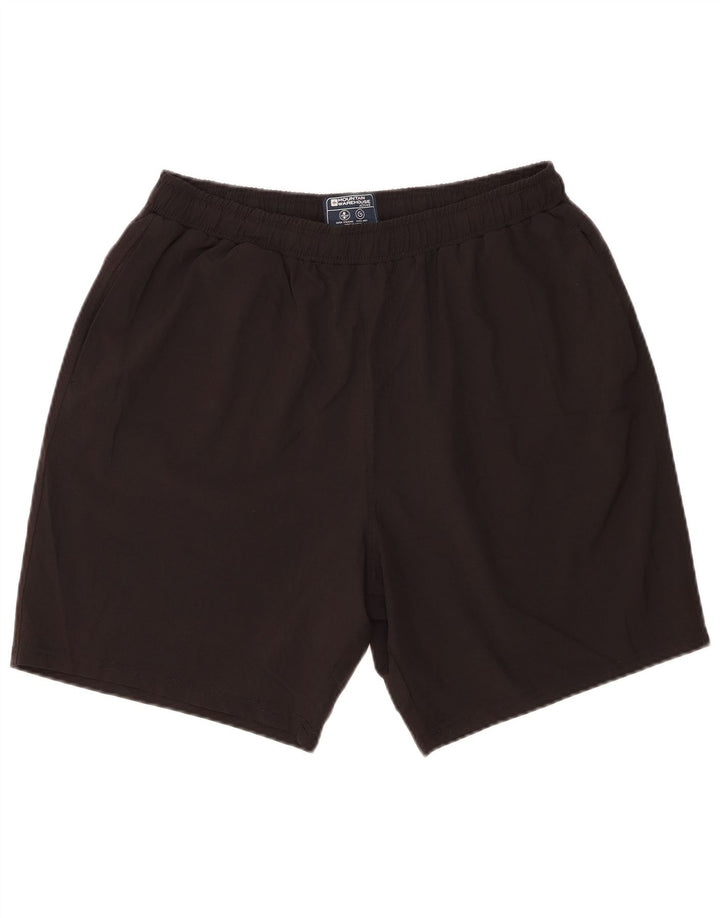 Pantaloni scurți sport pentru bărbați Mountain Warehouse Poliester negru mare