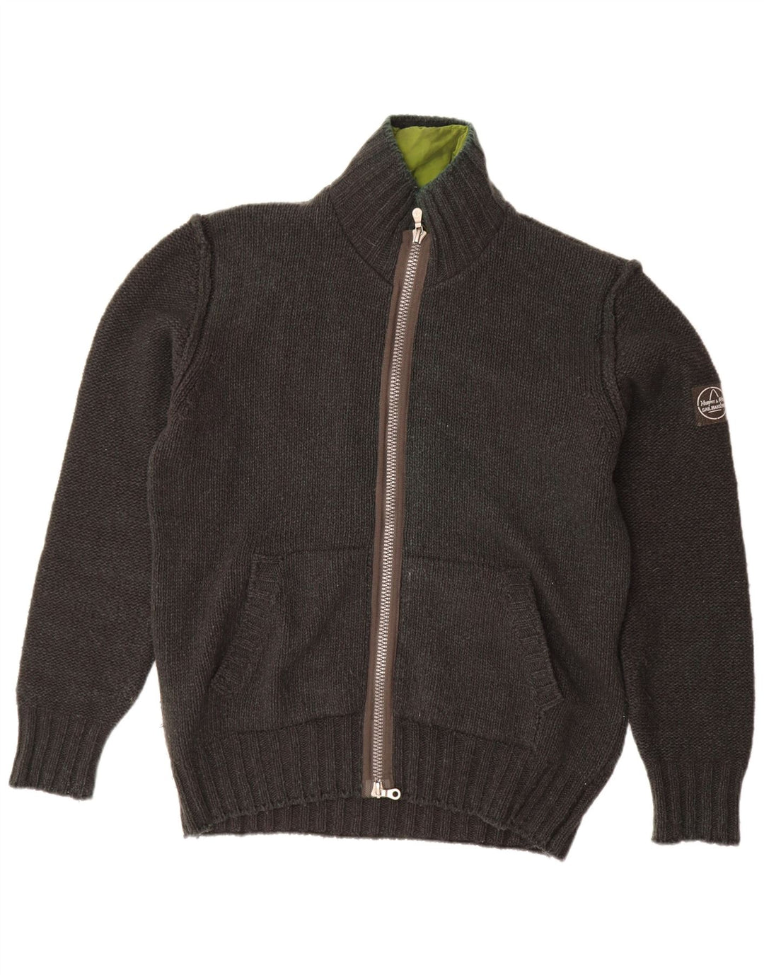 MURPHY & NYE Pulover cardigan pentru bărbați Sailmakers XL Lână gri