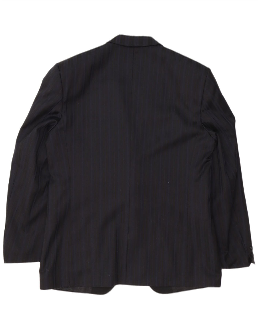 Jachetă pentru bărbați TREVIRA, cu 1 nasture, IT 52 XL, poliester cu dungi bleumarin