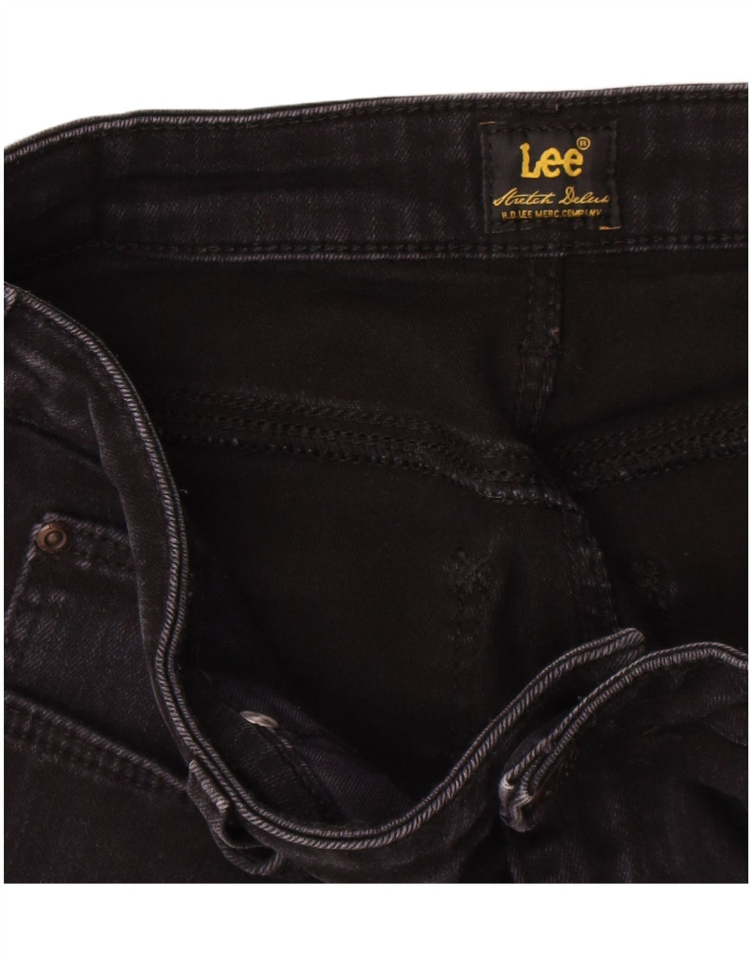 Blugi drepti pentru femei Lee W30 L29 negri