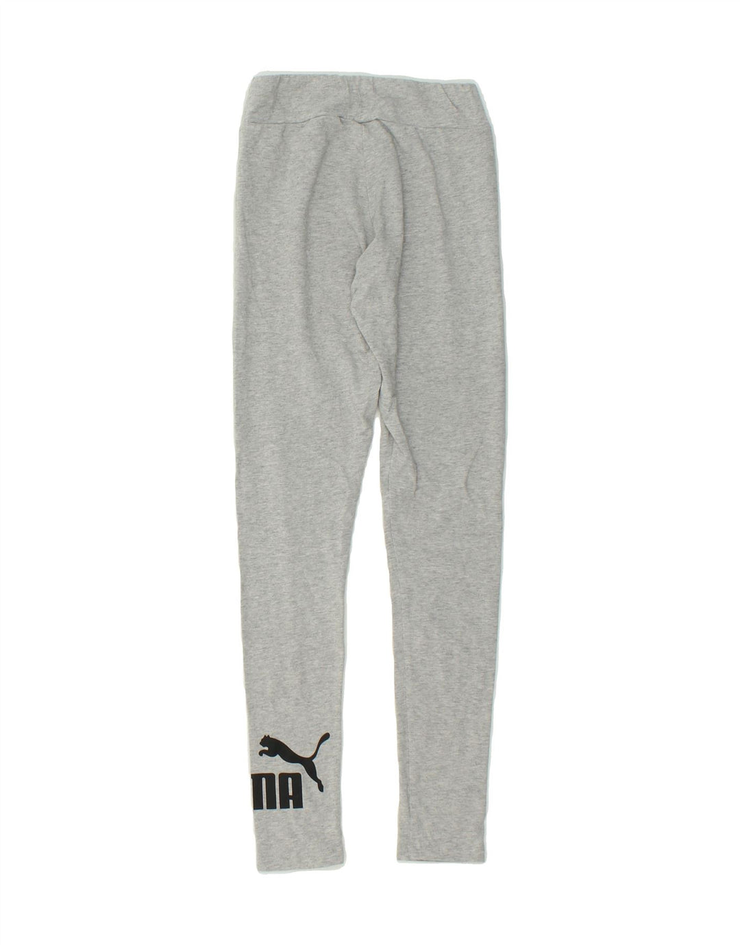 PUMA Womens Graphic Leggings UK 8 Small Grey Cotton Vintage Puma and Second-Hand Puma from Messina Hembry 