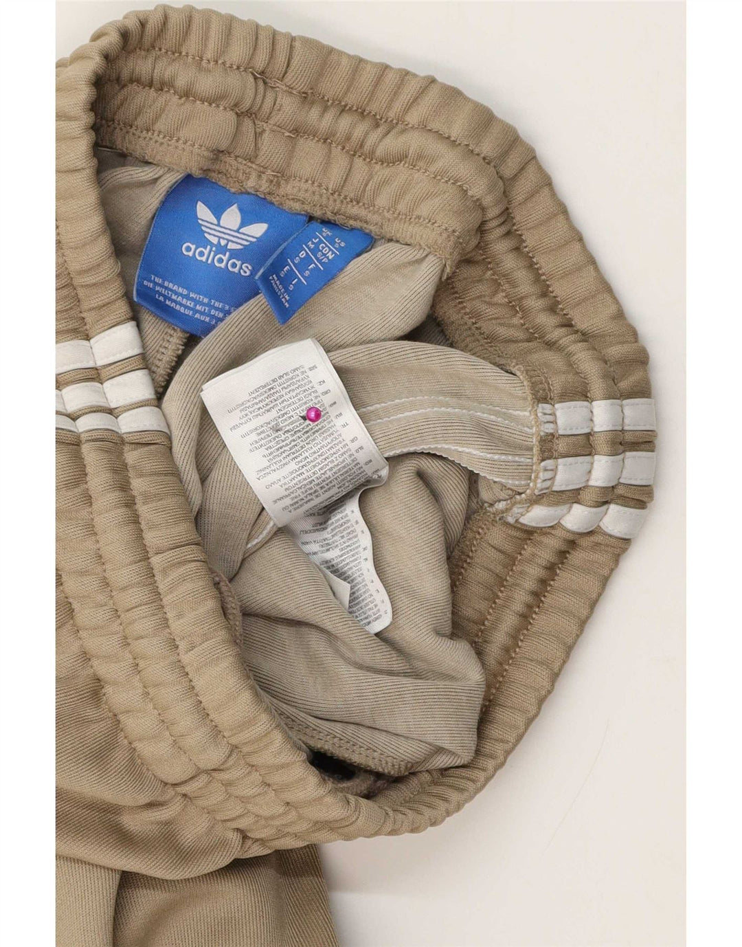 Pantaloni de trening pentru bărbați Adidas Pantaloni de jogging Mici Kaki Poliester
