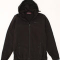 MOUNTAIN WAREHOUSE Womens Hooded Windbreaker Jacket UK 14 Large Black Vintage Mountain Warehouse and Second-Hand Mountain Warehouse from Messina Hembry 