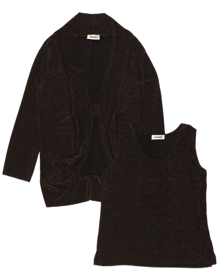 Set 2 piese Vintage pentru femei UK 18 XL Nylon negru