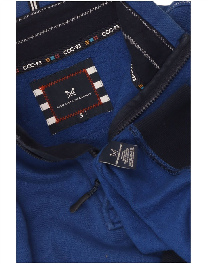 Crew Clothing Hanorac grafic pentru bărbați Pulover mic albastru Colorblock