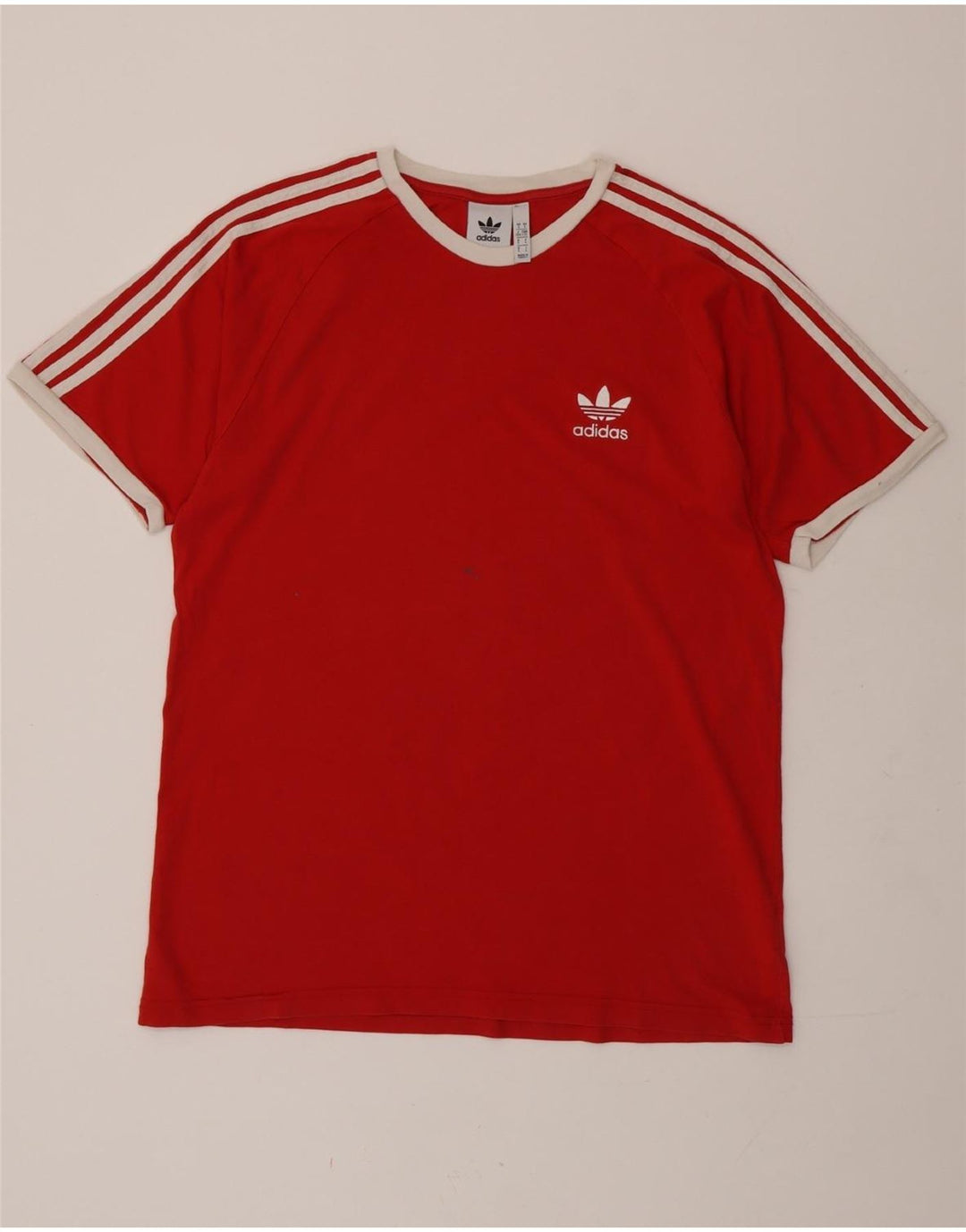 Tricou bărbați ADIDAS Top mare bumbac roșu