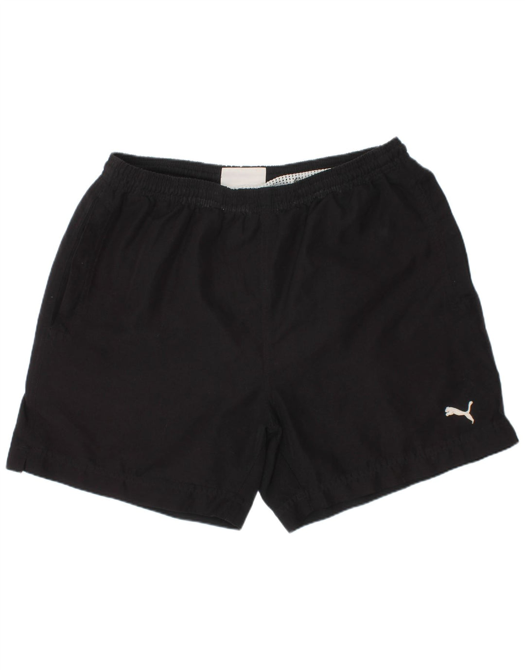 Pantaloni scurți de înot Puma băieți 15-16 ani poliester negru