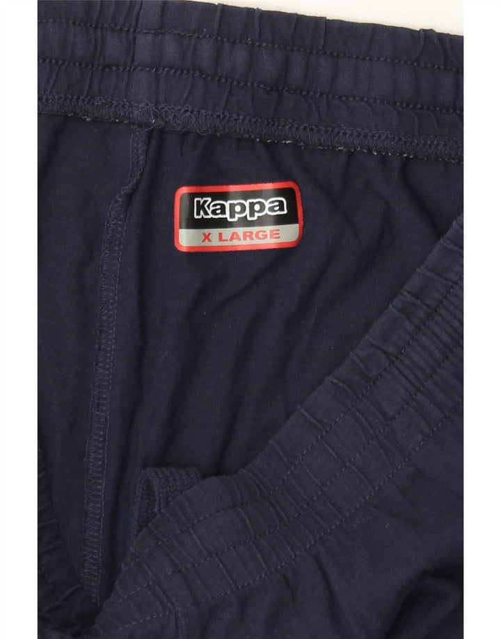 KAPPA Boys Sport Shorts 13-14 Years  Navy Blue Vintage Kappa and Second-Hand Kappa from Messina Hembry 