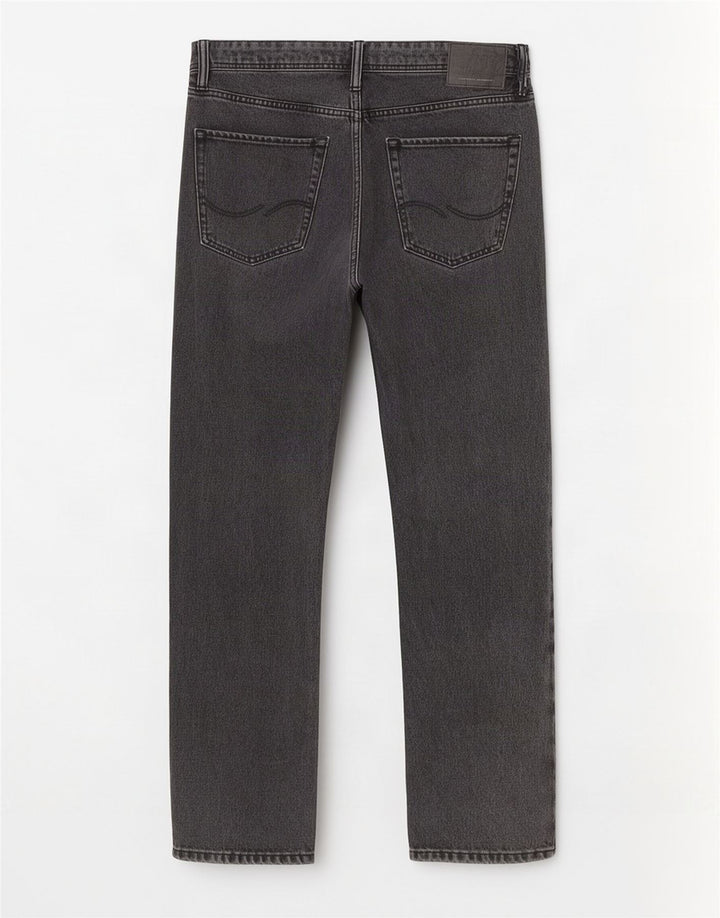 Blugi drepți pentru bărbați Jack & Jones W32 L32 bumbac gri