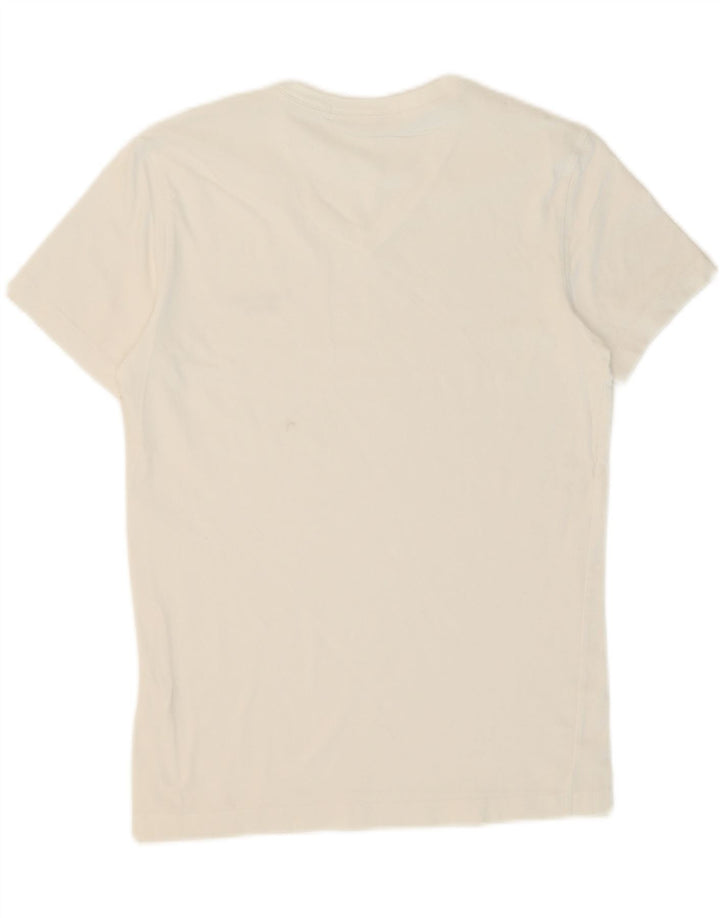 CALVIN KLEIN JEANS Mens T-Shirt Top Medium White Vintage Calvin Klein Jeans and Second-Hand Calvin Klein Jeans from Messina Hembry 