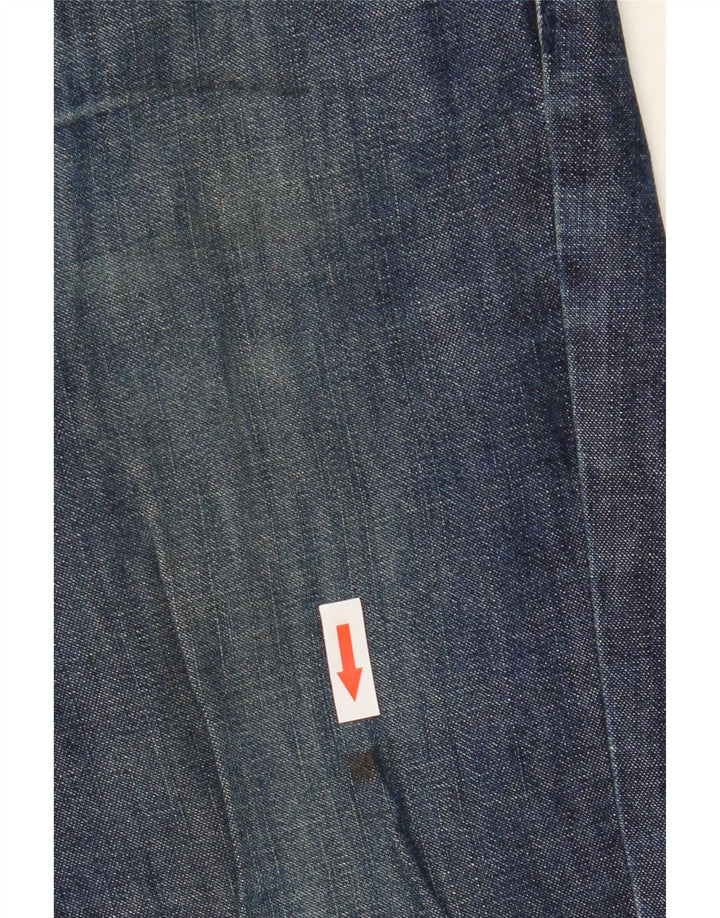 Blugi drepti pentru femei Armani W36 L26 Bumbac bleumarin