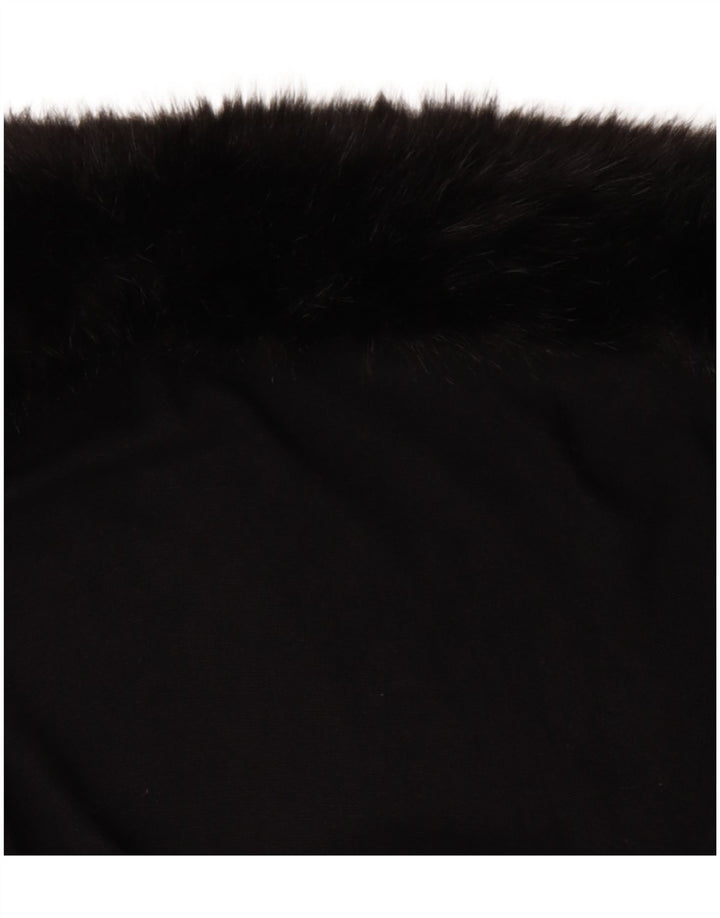 Palton Poncho Vintage pentru Femei Mărime Unică Negru