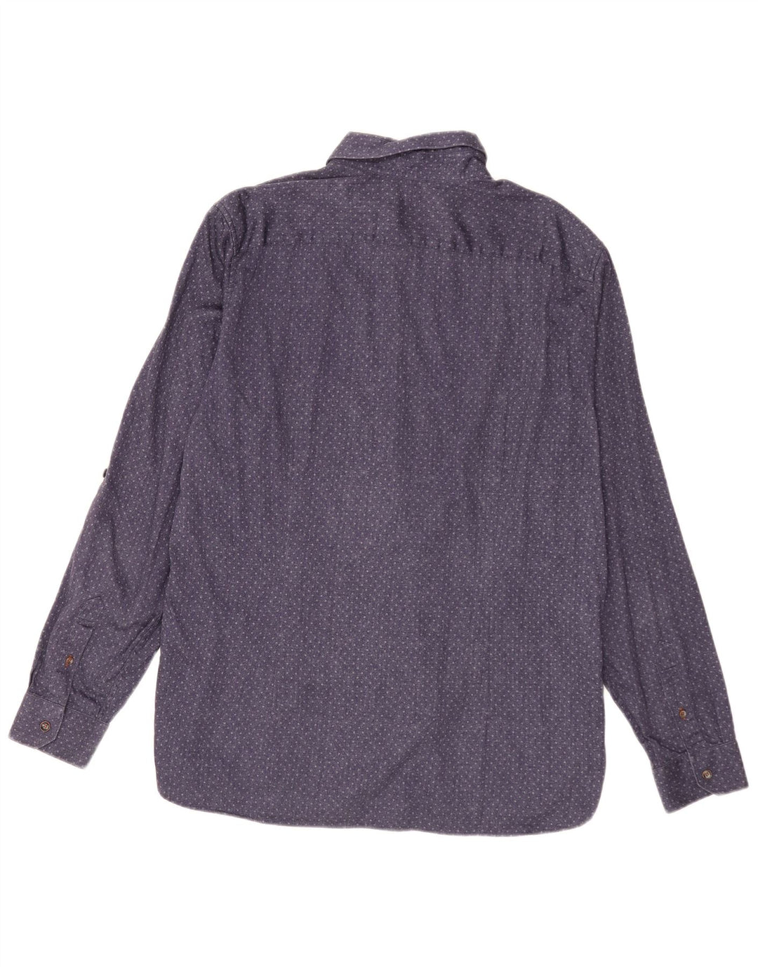 Cămașă pentru bărbați Ted Baker Mărimea 6 2XL Bumbac cu pete bleumarin