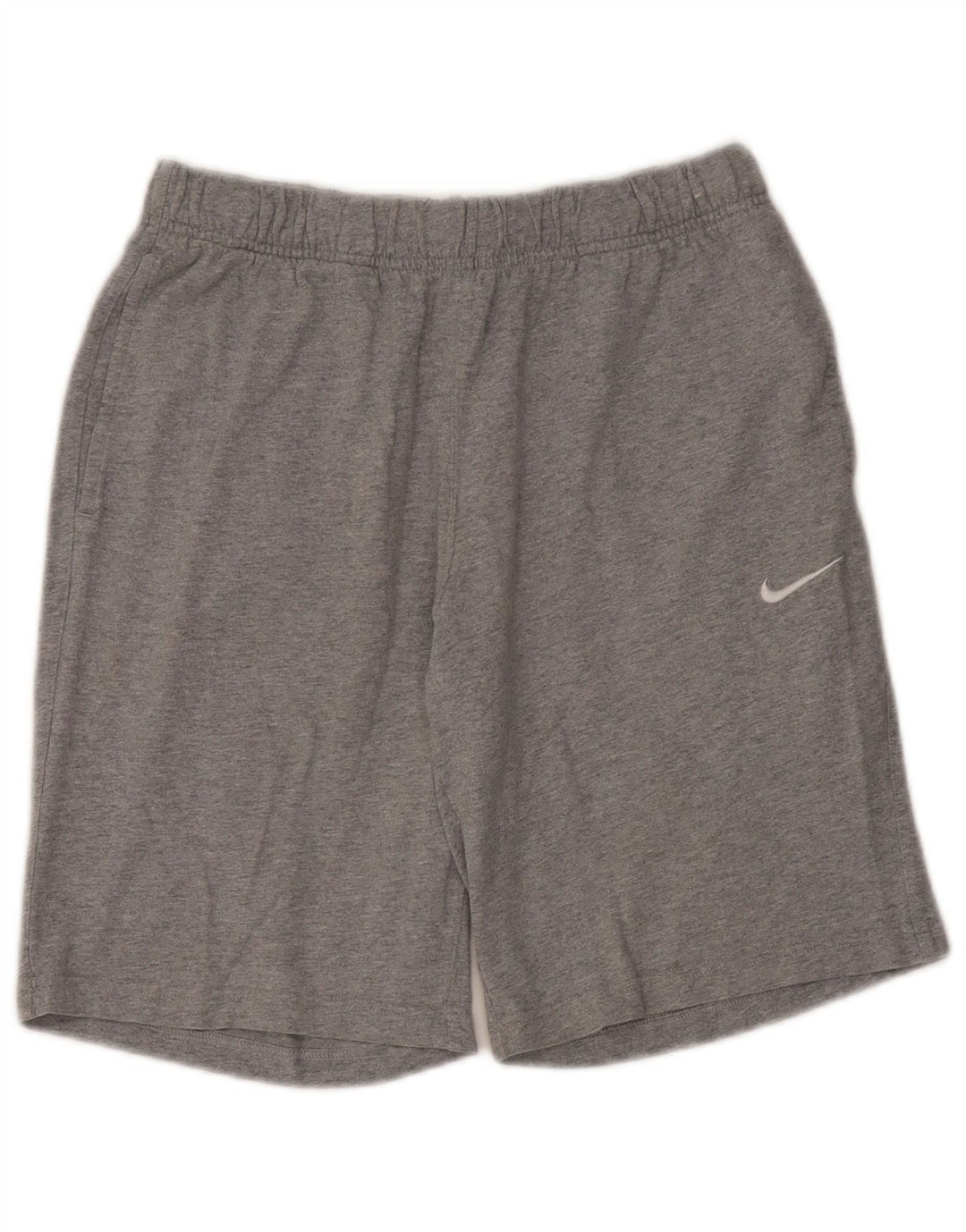 Pantaloni scurți sport Nike pentru bărbați, bumbac, gri mediu