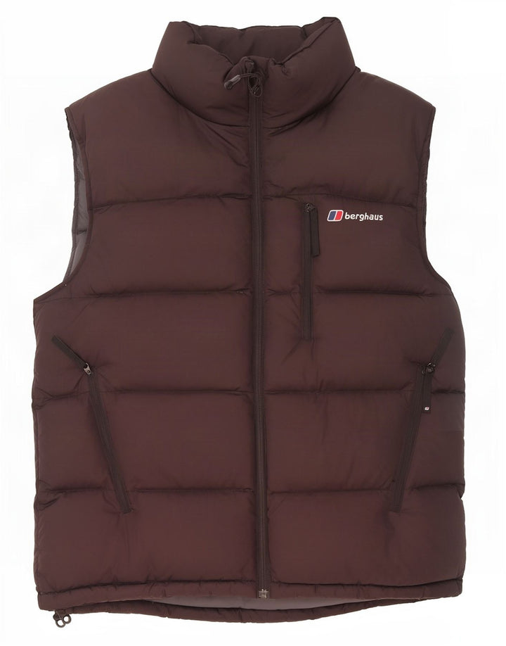 Gilet căptușit pentru bărbați Berghaus UK 36 Poliester negru mic