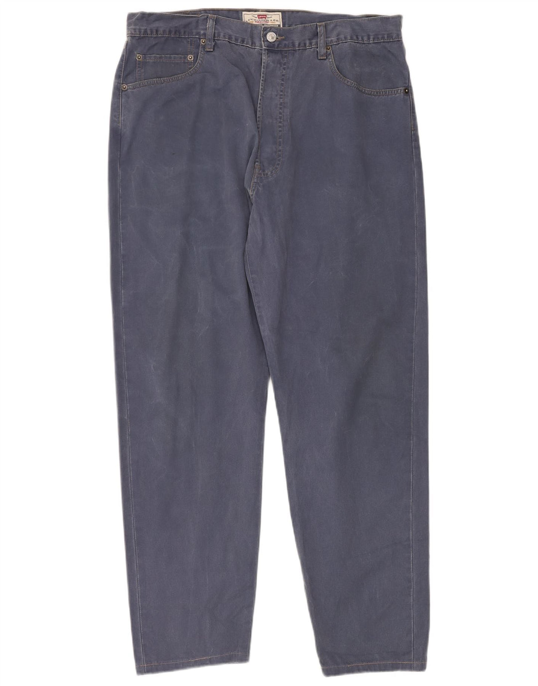 Blugi conici pentru bărbați LEVI'S 451 W38 L30 Bumbac albastru