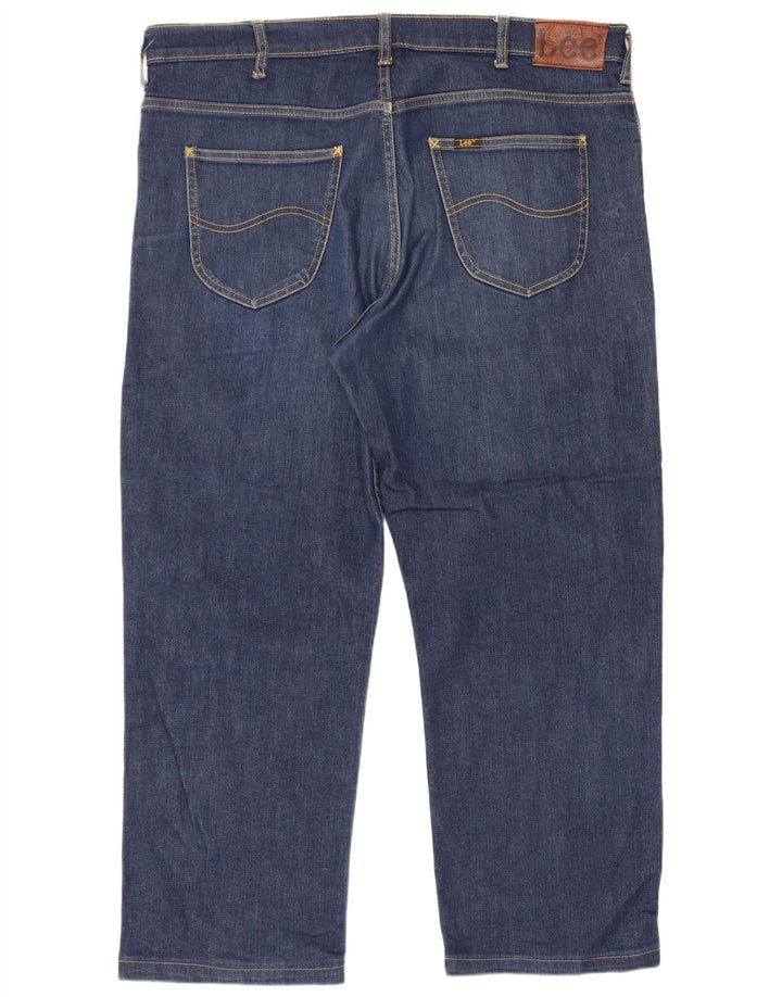 Blugi Lee Brooklyn Straight pentru bărbați W40 L27 Bumbac albastru