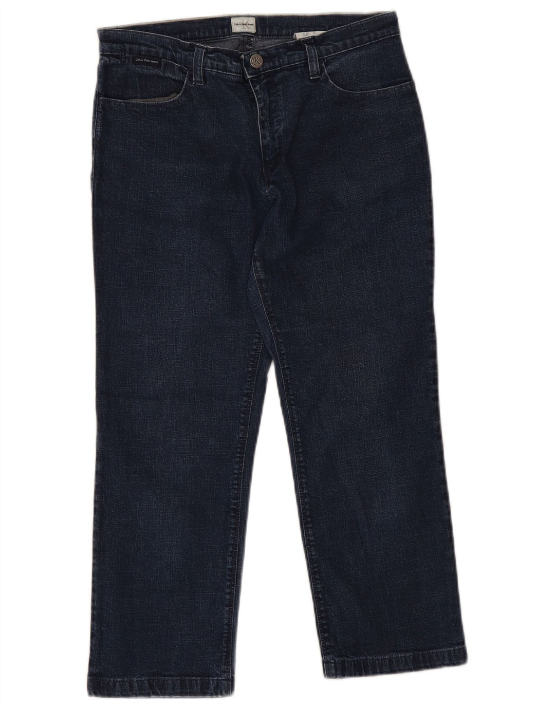 Jeans Capri Calvin Klein pentru femei W30 L21 Bumbac bleumarin