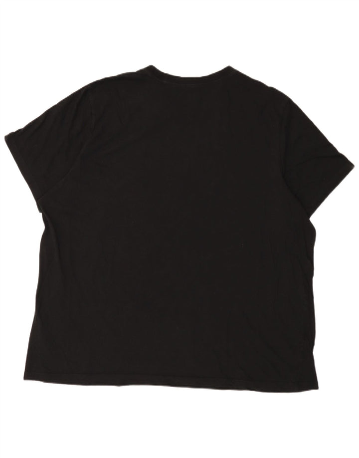 Tricou pentru bărbați Nike Top 3XL bumbac negru