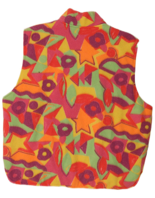 Gilet vintage pentru bărbați din lână UK 42 XL, multicolor, geometric