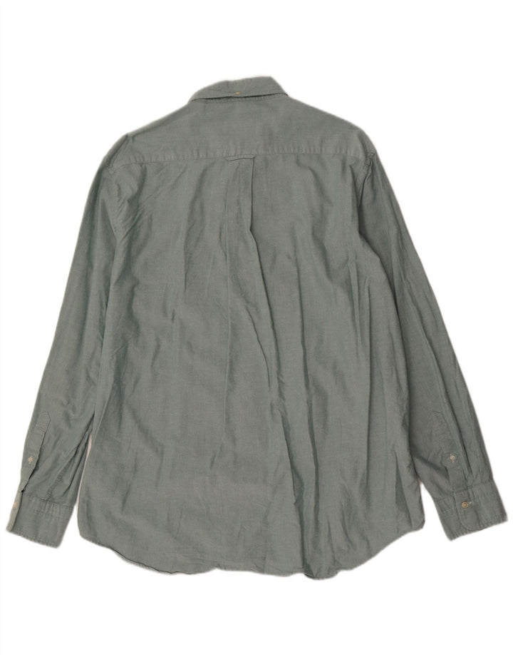 Cămașă Gant pentru bărbați, cu formă regulată, mărimea 45/46 2XL, bumbac verde