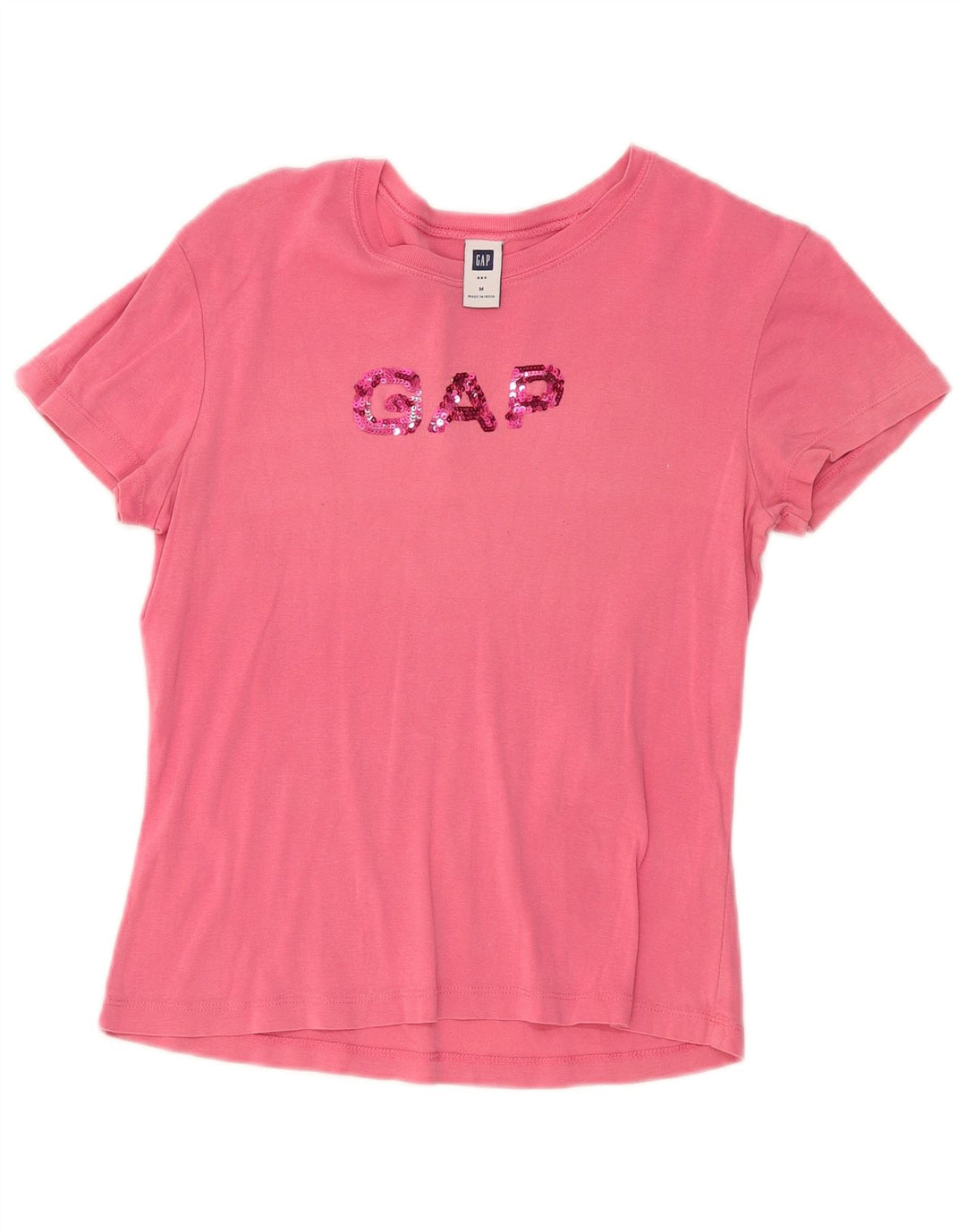 Tricou grafic Gap pentru femei Top UK 12 Medium Pink