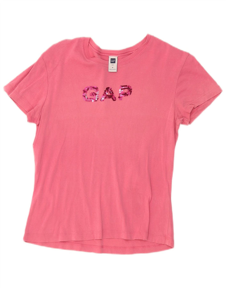 Tricou grafic Gap pentru femei Top UK 12 Medium Pink