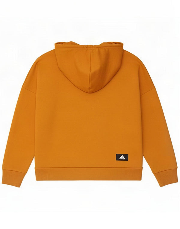 Adidas Pulover supradimensionat cu glugă pentru femei Marea Britanie 8/10 Mic Portocaliu