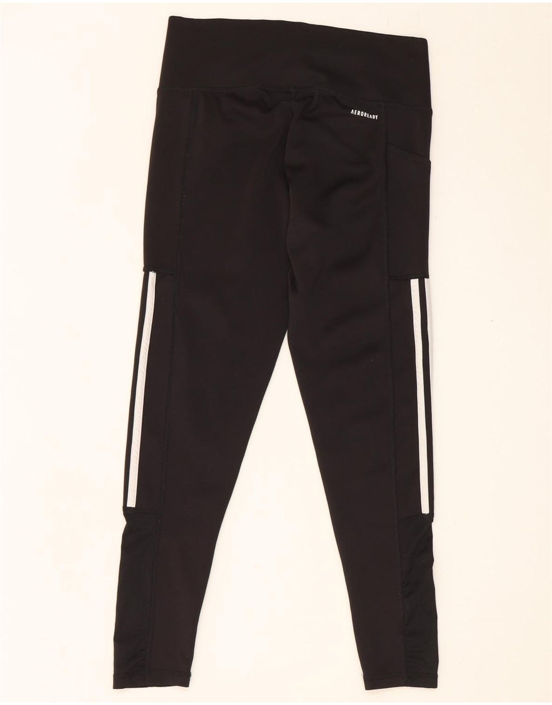 Leggings Aeroready pentru femei Adidas UK 12/14 Poliester mediu negru