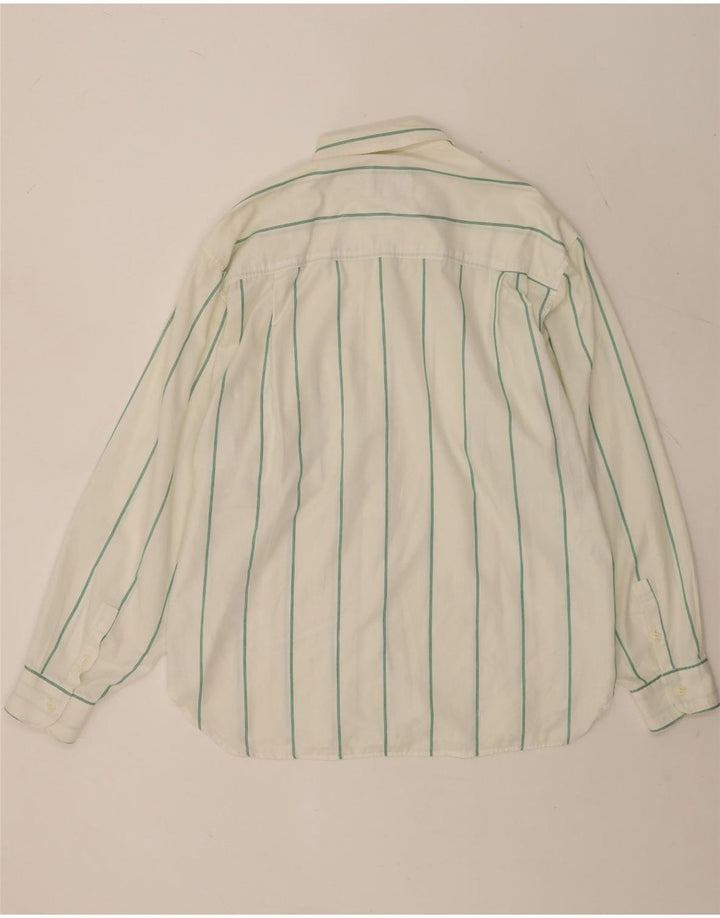 Cămașă Vintage pentru bărbați Medium, în dungi albe