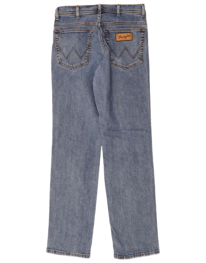 Blugi drepte pentru bărbați Wrangler Texas W32 L34 Bumbac albastru