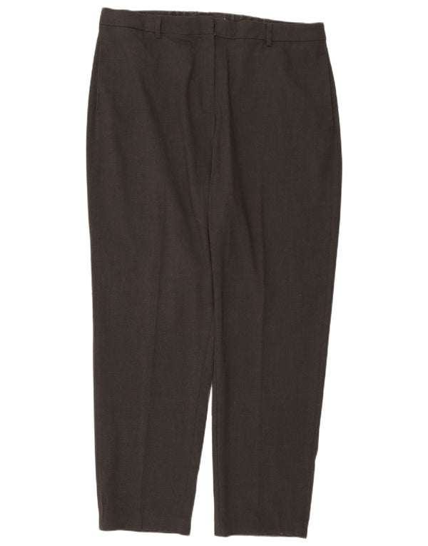 Pantaloni de costum conici pentru femei Marks & Spencer UK 18 XL W38 L30 gri