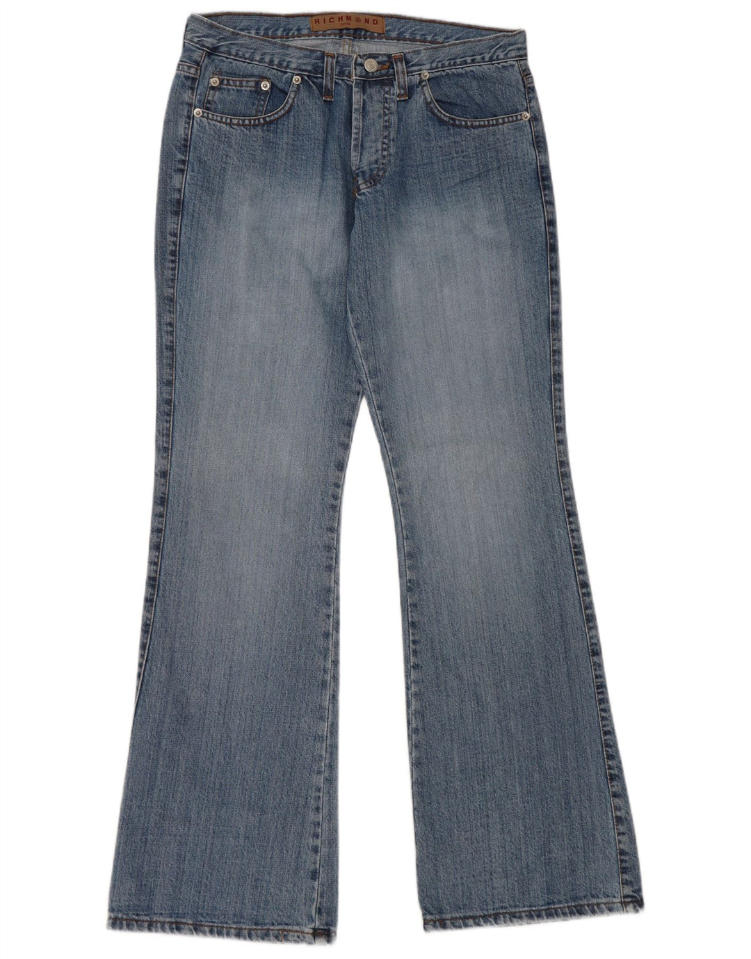 Blugi pentru damă Richmond cu grafic bootcut IT 44 Medium W30 L32 Bumbac albastru