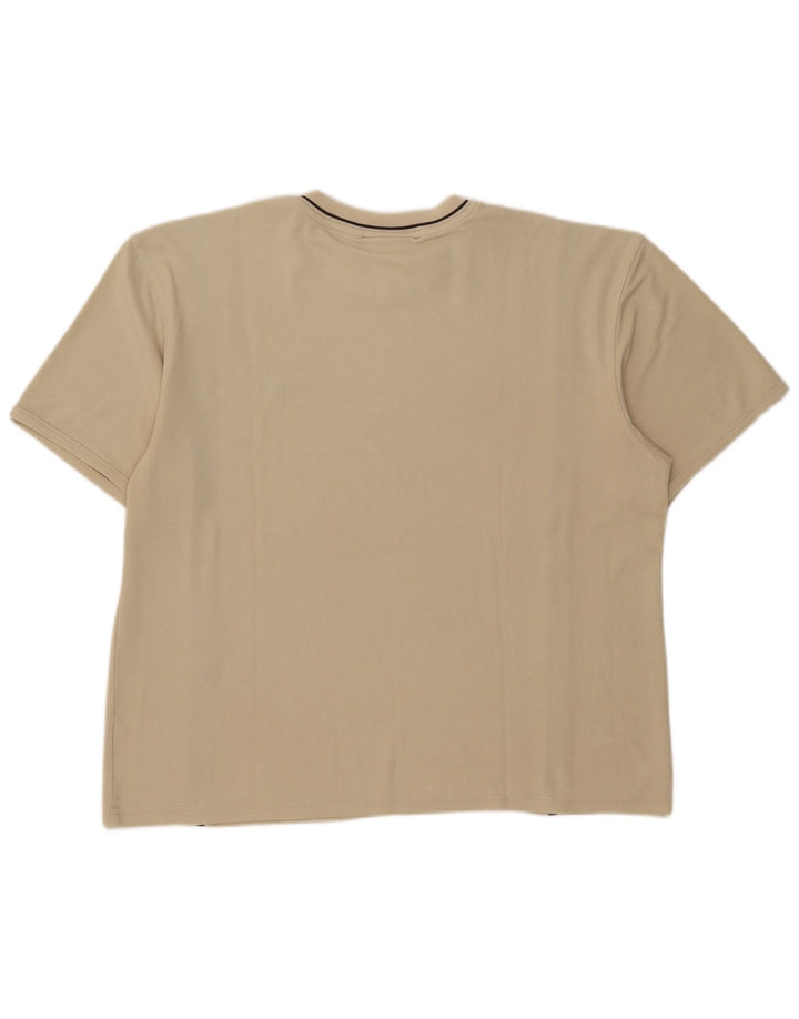 Tricou pentru bărbați Puma Top Large Beige