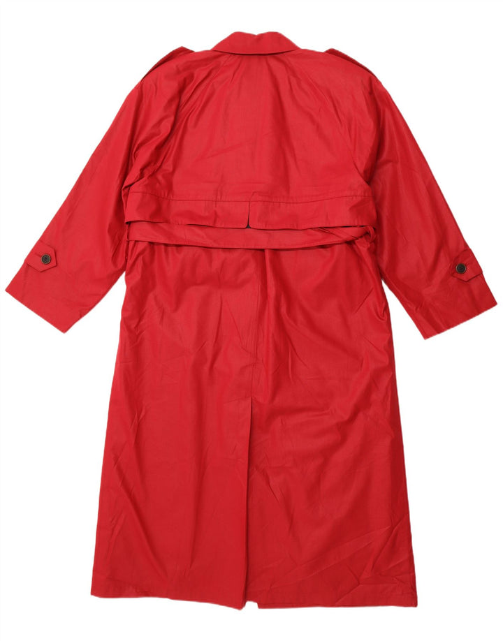 Trench supradimensionat pentru femei LONDON FOG US 4 Small Pink Poliester