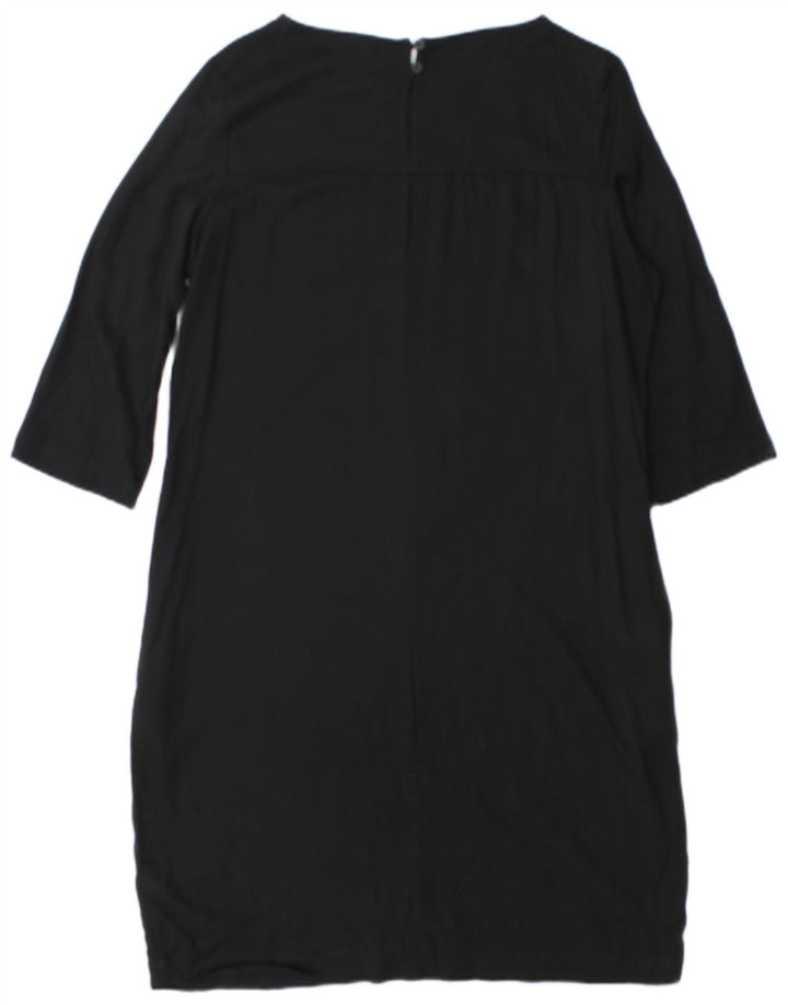 Rochie schimbătoare pentru femei Marks & Spencer cu mâneci 3/4 UK 12 Medium Black Viscose