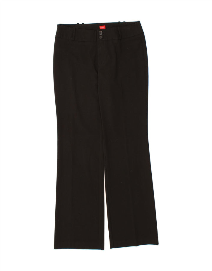 ESPRIT Womens Straight Casual Trousers W32 L33  Black Polyester Vintage Esprit and Second-Hand Esprit from Messina Hembry 
