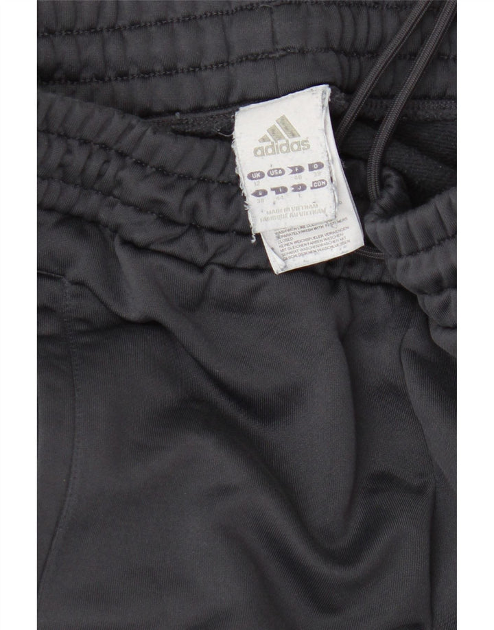 Pantaloni de trening Adidas pentru femei UK 12 Medium Gri Poliester