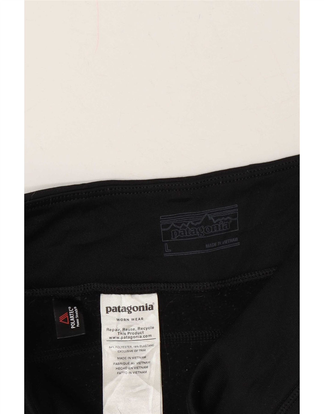 Leggings Patagonia pentru femei UK 16 Poliester negru mare