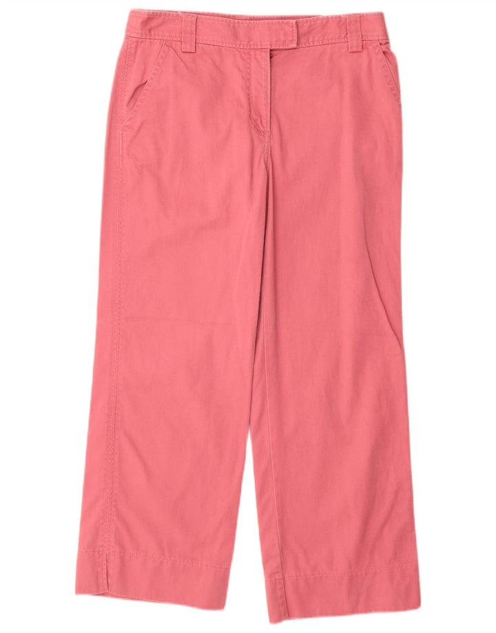 Pantaloni chino drepti pentru femei J. CREW US 4 Small W28 L26 Bumbac roz