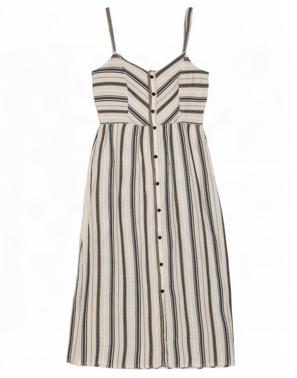 Rochie de soare pentru femei Zara UK 6 XS cu dungi albe