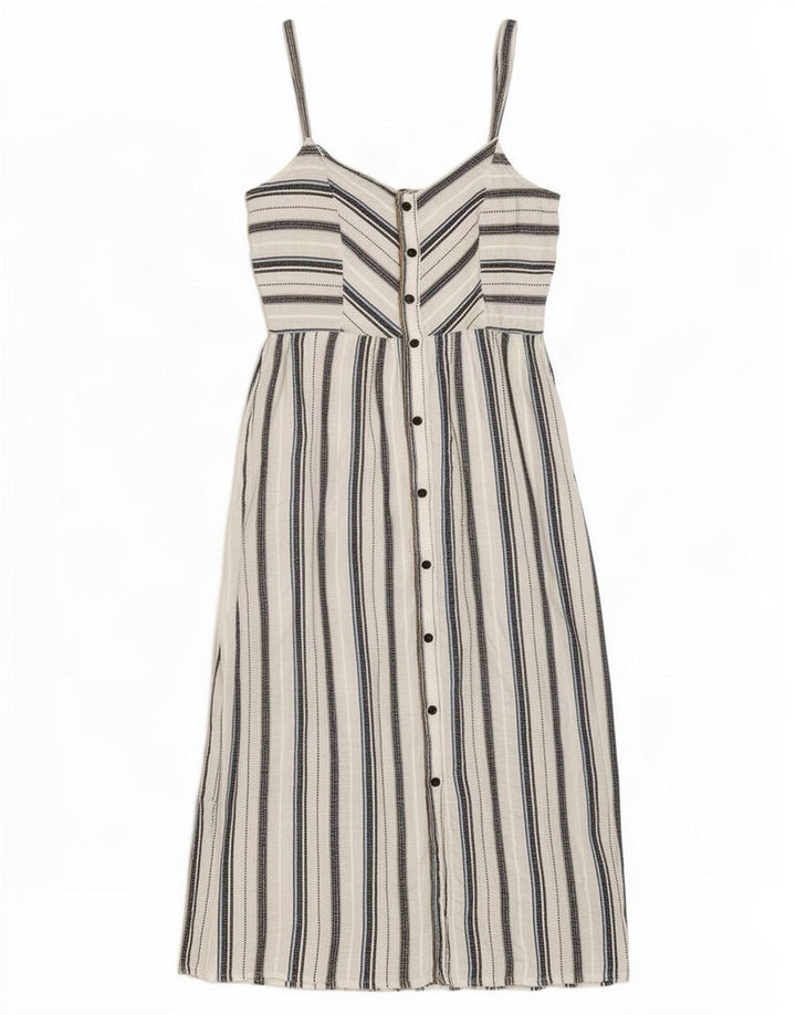Rochie de soare pentru femei Zara UK 6 XS cu dungi albe