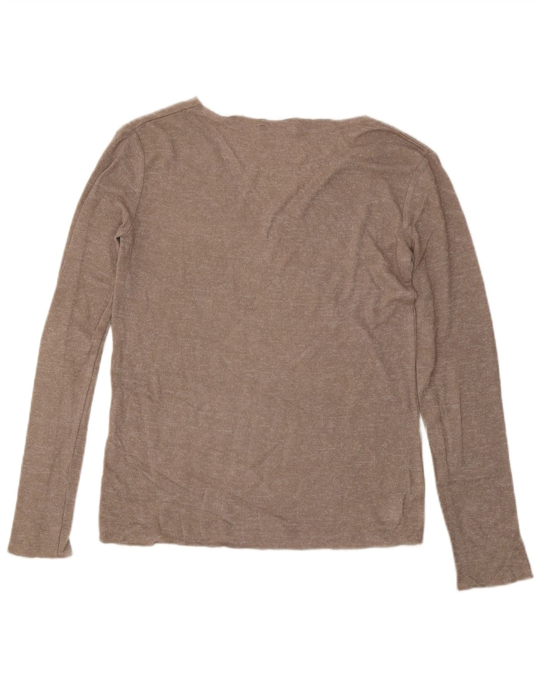 Pulover cu decolteu în V ZARA pentru femei UK 10 Mic gri