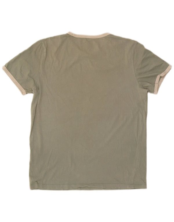 Tricou Jack & Jones pentru bărbați Top mare din bumbac verde