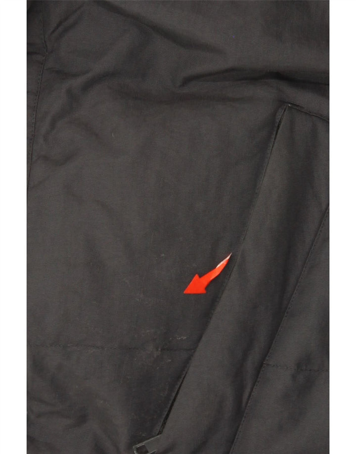 Palton căptușit cu glugă pentru bărbați Gazzarrini UK 42 XL Poliamidă neagră