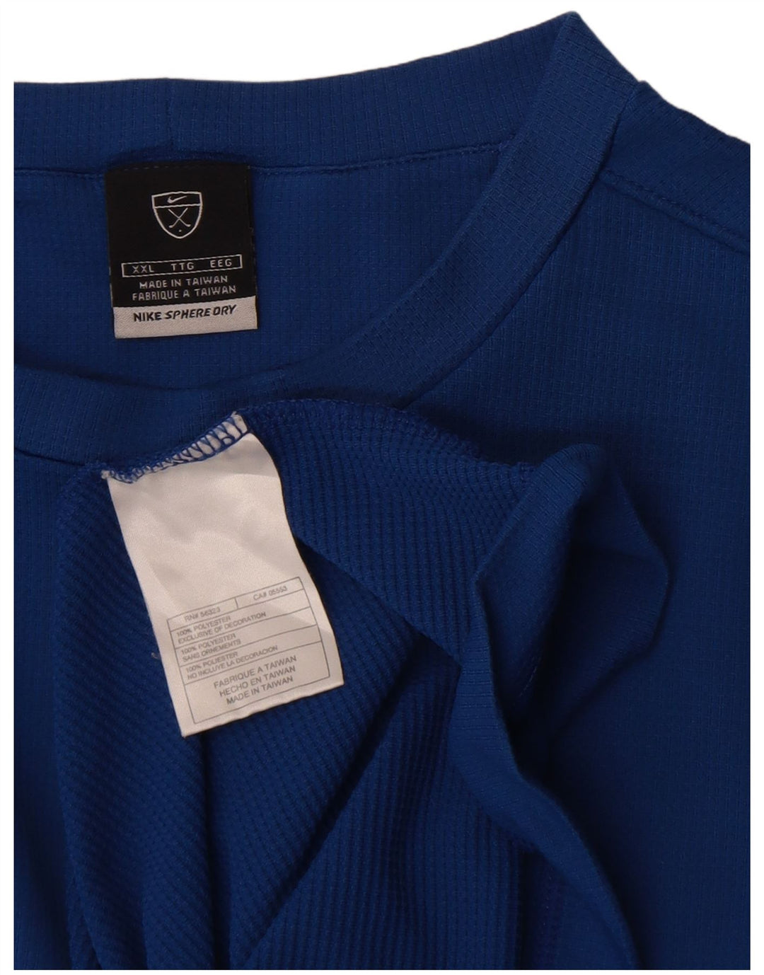Tricou pentru bărbați Nike Top 2XL Albastru Poliester