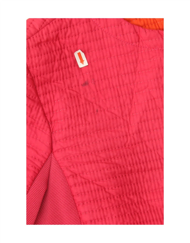 COLMAR Womens Racer Jacket IT 42 Small Red Polyester