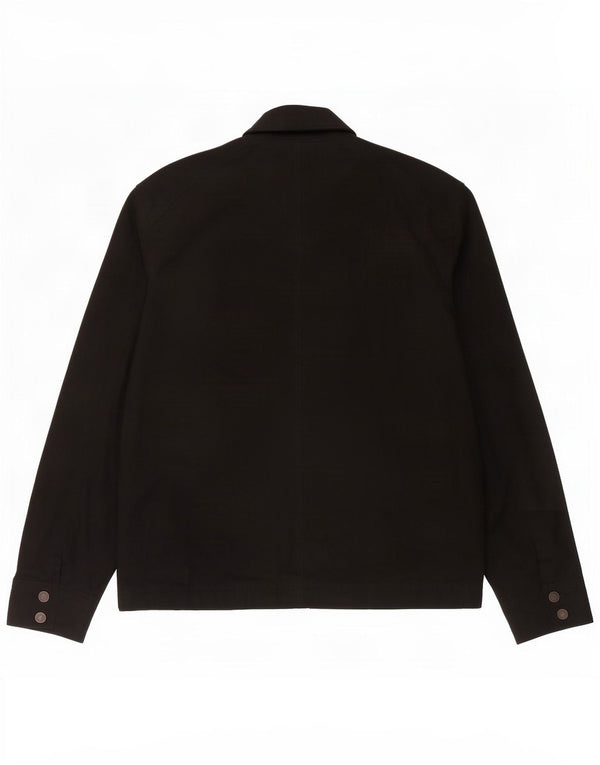 Jachetă Bomber pentru bărbați Calvin Klein Jeans UK 44 2XL Bumbac negru
