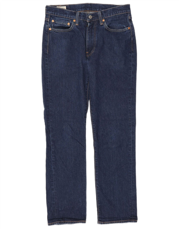 Blugi drepti pentru bărbați Levi's 514 W31 L32 bumbac bleumarin